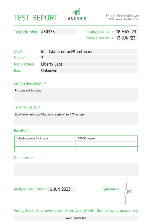 Dihydroboldenone Cypionate 100mg
