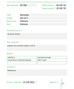 Nandrolone Decanoate 250mg